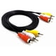 thumbnail image 5 of Cable Audio Video 3 Colores Rca-rca Macho Macho 1,5 Metros multicolor, 5 of 8