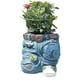 thumbnail image 1 of Maceta Decorativa Pantalones Jeans Flores Adorno Jardín, 1 of 4