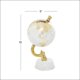 thumbnail image 4 of Decorativo Globe Deco 79 de aluminio con base de mármol dorado, 4 of 8
