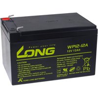 Long - Batería Ciclo Profundo 12V Wp1212 12Ah Agm