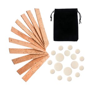 Magideal - Accesorios Universales Para Instrumentos De Con Bolsa De Almacenamiento Almohadillas Para Partes De Instrumentos Portátiles Para