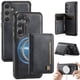 thumbnail image 1 of AutSpace Funda para Samsung Galaxy A16 4G/ 5G, Bloqueo RFID, Cuero PU, Compatible con MagSafe, Billetera Desmontable 2 en 1 con Tarjetero, Soporte, Cubierta Protectora Magnética, Negro, 1 of 9