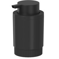 Ou - Jabonera Con Dosificador Dorica Negro