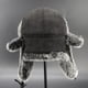 thumbnail image 5 of Sombrero de aviador unisex de gamuza resistente al viento y al viento., 5 of 5