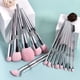 thumbnail image 2 of Juego de brochas de maquillaje Bueart Design Elegant Pink, 15 piezas con soporte, 2 of 7