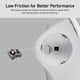 thumbnail image 3 of Trackball ELECOM Ergonomic Comfort IST inalámbrico de 2,4 GHz, color blanco, 3 of 8