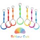 thumbnail image 1 of Ninja Rings Rainbow Craft, paquete de 7 unidades para Backyard Ninja Warrior, 1 of 8