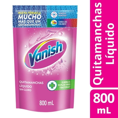 Quitamanchas Líquido Ropa Color Doypack 800 Ml Vanish