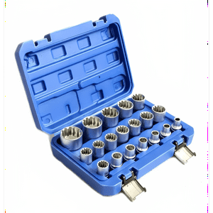 Genérico - Juego De Dados De 1/2 Poligonales 19 Pcs