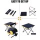 thumbnail image 2 of Mesa Camping iClimb Ultraliviana Aluminio 41x34cm Plegable, 2 of 3