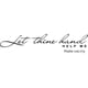 thumbnail image 1 of Decomural Let Thine Hand Help Bible Verse WS-15132, 1 of 2