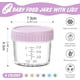 thumbnail image 2 of 12pcs Vaso Bebe Contenedores De Vidrio +1pc Rotulador, 2 of 8