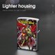 thumbnail image 4 of Kamen Rider-theme Copper Metal Lighter Shell, Premium Replacement Refillable Lighter Case with Durable Metal Construction, Compatible with Zippo and Most Standard Lighter Models, 4 of 6