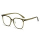 thumbnail image 1 of Gafas cuadradas de luz azul para hombres y mujeres, gafas para computadora con bloqueo UV, gafas con lentes transparentes, 1 of 5