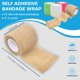 thumbnail image 2 of Vendas Cohesivas AISUNOUTDOOR 5 cm × 4,5 m Pack de 12, Color Piel, 2 of 7