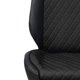 thumbnail image 3 of Cojín para asiento de coche FH Group Neosupreme Single Front, negro, 3 of 8