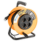 thumbnail image 1 of Carrete Alargador 4 Tomas 40m Schuko Negro, 1 of 4