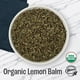 thumbnail image 2 of Bálsamo de limón orgánico de hojas sueltas, 453 g, de Tea J MAC BOTANICALS, 2 of 9