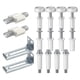 thumbnail image 1 of Kits De Herramientas De Reparación De Herrajes Para Puertas De Armarios Plegables Herrajes Para Puertas, 1 of 4
