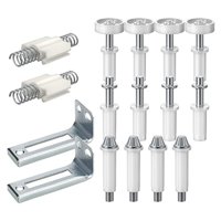 Bothyi - Kits De Herramientas De Reparación De Herrajes Para Puertas De Armarios Plegables Herrajes Para Puertas