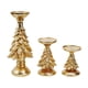 thumbnail image 5 of 3x 2024 Candelabros De Navidad Candelabros Para Sala De Estar Escritorio Año Nuevo Oro, 5 of 5