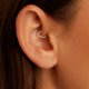 thumbnail image 2 of Arete ShineRose 8 mm/10 mm/12 mm 16G/18G CZ Plata/Oro, 2 of 6