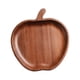 thumbnail image 2 of Tabla Para Servir Platos De Madera Plato De Madera Para Exhibiciones De Postres Ensaladas Centro De Mesa En Forma De Manzana, 2 of 3