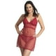 thumbnail image 1 of Baby Doll Mesh Y Encaje Con Bikini | Estilo Sensual, 1 of 3