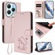 thumbnail image 2 of Infinix HOT 40 4G Funda Billetera con Ranuras para Tarjetas, Rosa, 2 of 6