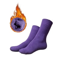 Genérico - Calcetines Largos Mujer Lisos Unicolor Pack 12