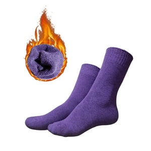 Genérico - Calcetines Largos Mujer Lisos Unicolor Pack 12