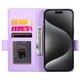 thumbnail image 5 of Funda Cartera Magnética con Tarjetas y Soporte para Samsung Galaxy S26 Ultra Morado, 5 of 6