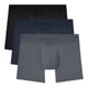 thumbnail image 1 of Bóxers Trunk Underwear Tommy John Second Skin para hombre, color negro, paquete de 3, 1 of 8
