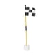 thumbnail image 4 of Golf Putting Green Bandera Y Copa De Agujero Golf Portátil Bandera De Golf Juego De Copa De Agujero Negro Blanco, 4 of 5