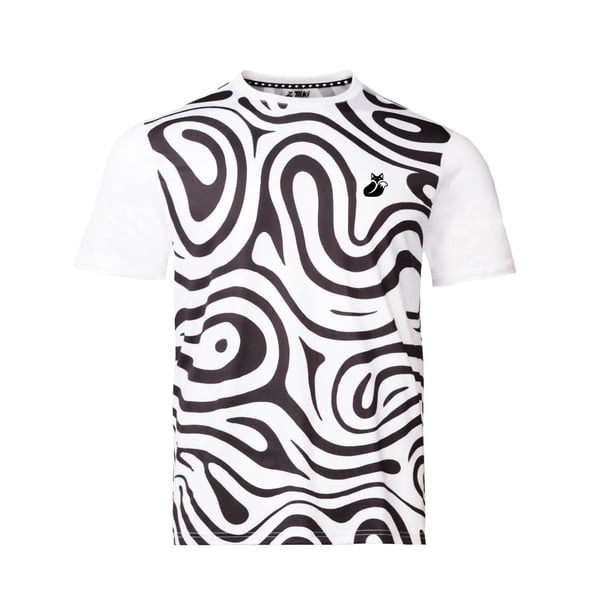 Polera Tilki Full Print Pro Lehinde Blanca Tenis Padel
