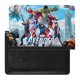 thumbnail image 1 of Vengadores Porta Pasaporte y Cartera de Viaje Premium de Cuero PU, Funda de Pasaporte Bloqueo RFID con Ranuras para Tarjetas de Crédito, Estuche para Libro de Pasaporte para Familia 10cm × 15cm, 1 of 6