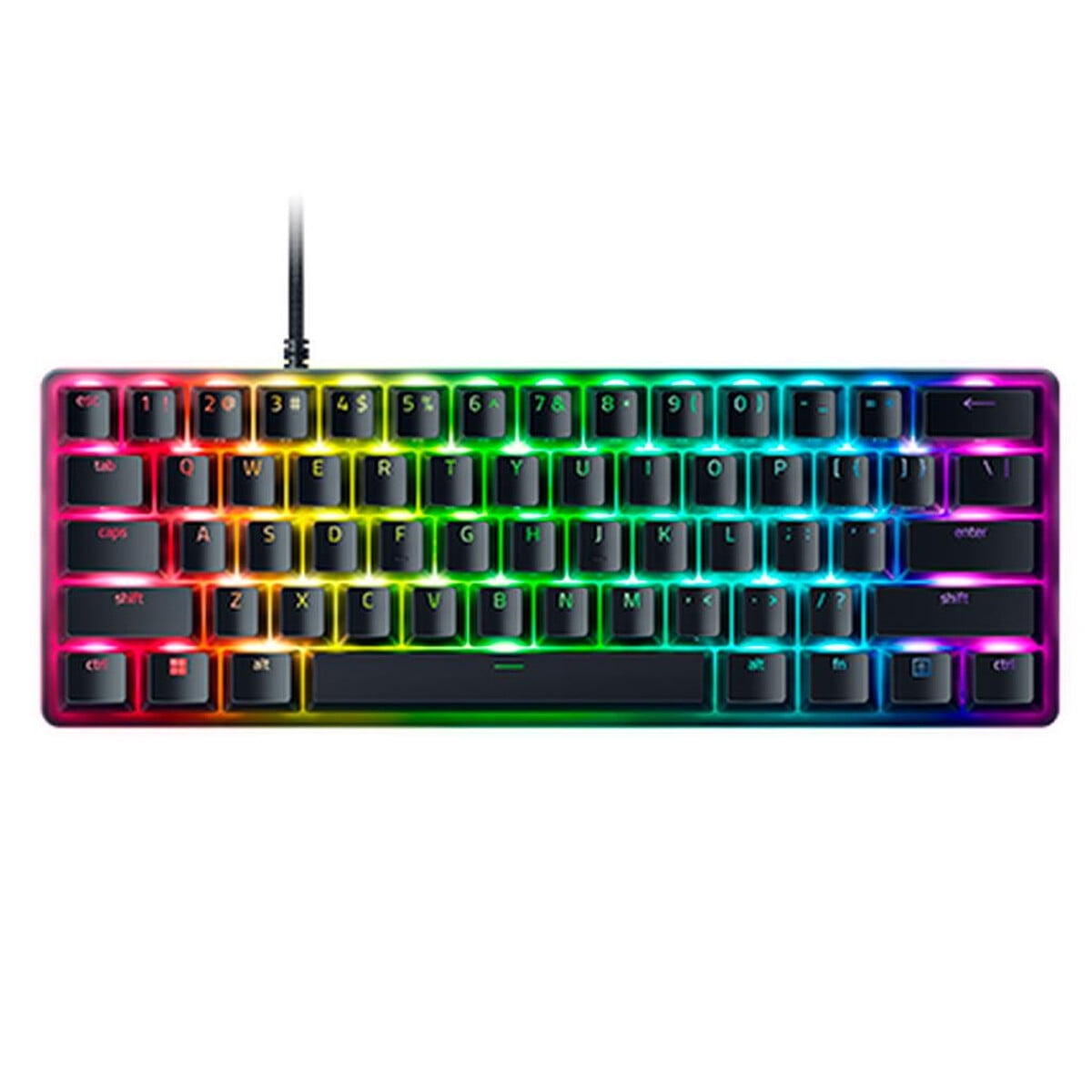 Teclado Gamer Razer Huntsman Mini 60 Óptico Switch Purple
