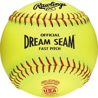 Pelotas De Softbol Rawlings C12Ryla De Cuero Profesional 12"" Paquete De 12