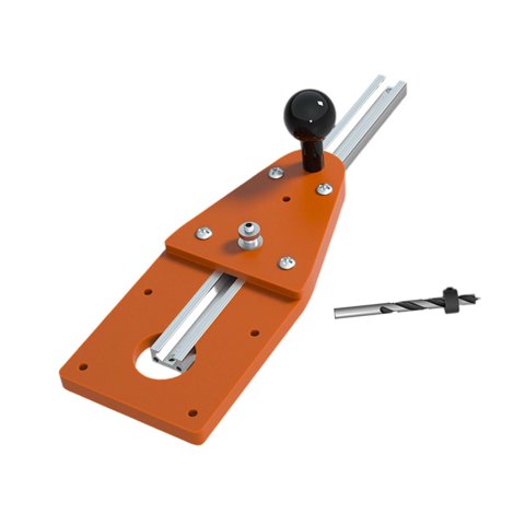 Magideal - Plantilla De Corte Circular Con Riel Guía Para Reparación De Bricolaje, Herramienta De Carpintería De Fácil Instalación, Recortadora, Enrutador, Table Riel Largo De 60 Cm