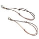 thumbnail image 4 of 2 piezas de cadena de suéter de cuero hecha a mano, collar con colgante largo de aleación de zinc ajustable retro, 4 of 11