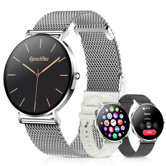 Smartwatch EpochTec 1.32" AMOLED Acero Inoxidable Bluetooth
