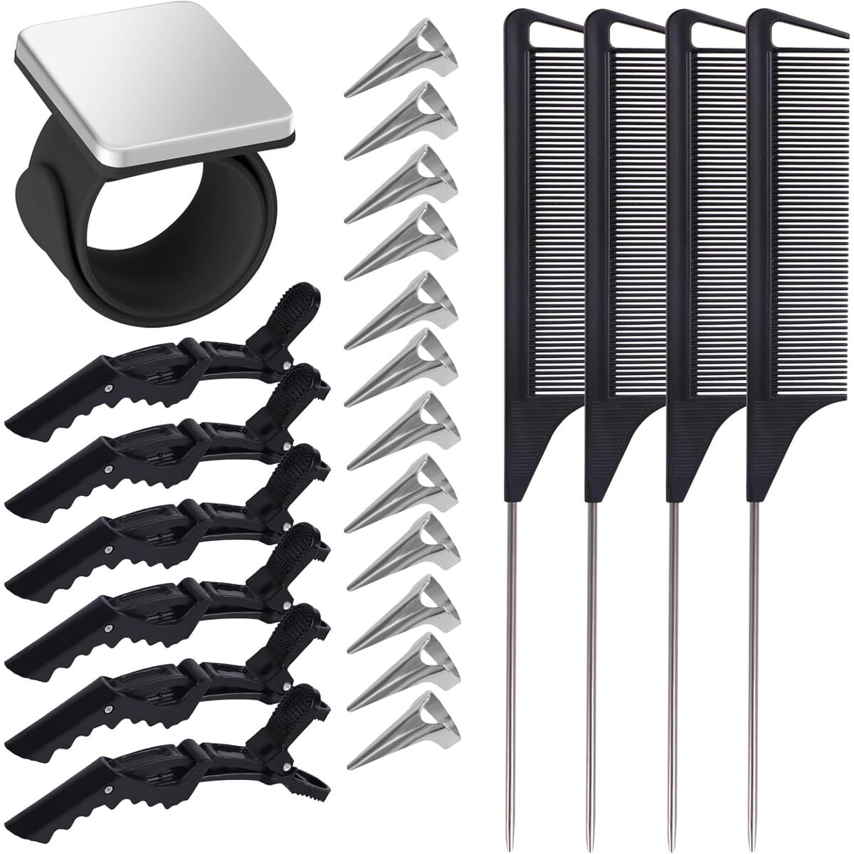 Set Trenzado Cabello Zorliton 23pzs Pulsera Magnética