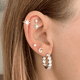 thumbnail image 2 of Pendientes Puntos De Luz 3 Mm Circon Plata 925 Brillante #3, 2 of 3