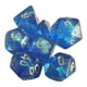 thumbnail image 1 of Juego De Dados DND Hechos A Mano, Dados De Entretenimiento Para Juegos De Mesa RPG, Azul, 1 of 5