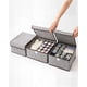 thumbnail image 1 of Juego De 3 Cesta Organizador 32Cmx26Cm Color Gris, 1 of 4