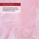 thumbnail image 5 of Alfombra de pelo sintético Walk on Me 61 x 91 cm rosa antideslizante, 5 of 7