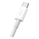 thumbnail image 4 of Cable USB-A a USB-C 100W Carga Rápida 2 m Superior (Blanco) - Baseus, 4 of 5