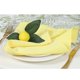 thumbnail image 4 of Servilletas de Tela KOFFOTA 46 cm Amarillo 8 piezas Lavables, 4 of 6