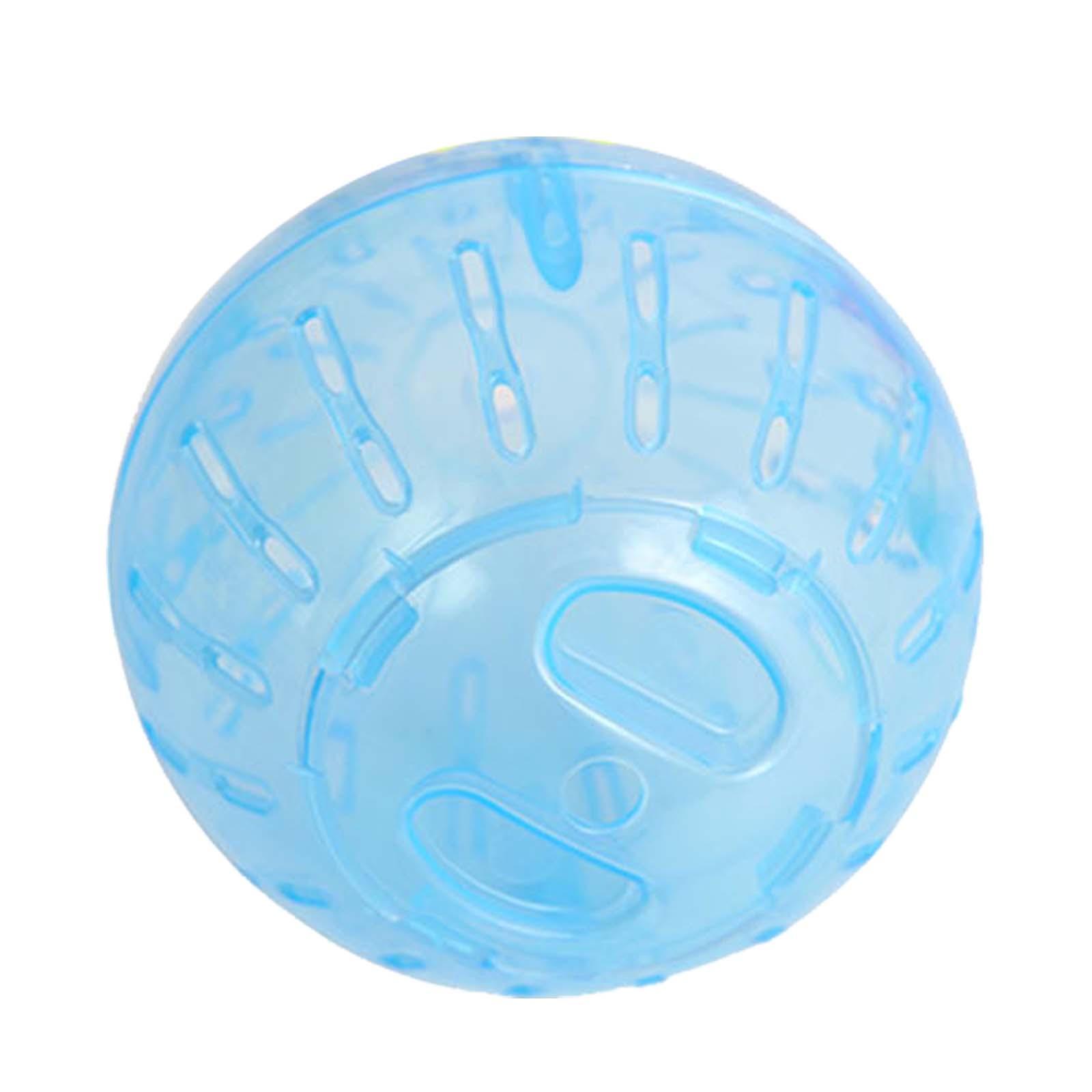 Magideal - Pelota De Ejercicio De Hámster Enano, Pelota De Correr De Hámster, Pelota Rodante, Pelota De Correr, Pelota De Hámster Pequeña Para Animales Pequeños Azul
