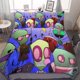 thumbnail image 1 of Alien Invader Zim 3 Pieces Bedding Sets Comfortable Soft Comforter Sets Decoration Bedroom Gifts, 1 of 5